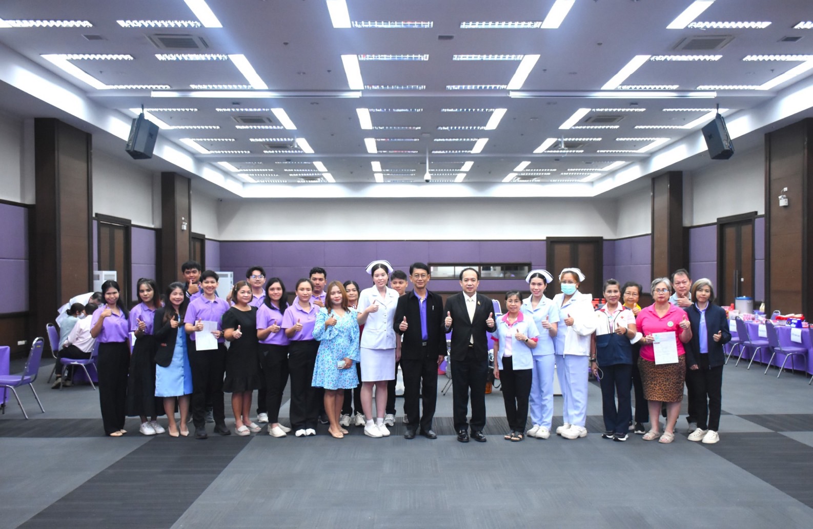 สลก.จัดกิจกรรมรับบริจาคโลหิต ครั้งที่ 2/2568 ของกรมสนับสนุนบริการสุขภาพ 