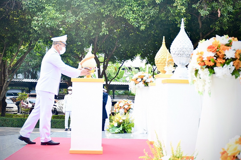 สำนักงานเลขานุการกรม ร่วมพิธี วันพระบิดาแห่งวิทยาศาสต์ไทย